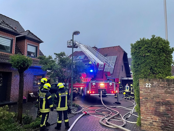 FW-NE: Bilanz des Unwettereignisses vom 04.06.2021 | 30 Einsätze in Neuss