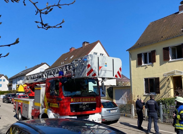 FW-OG: Personenrettung nach Rauchwarnmelderauslösung