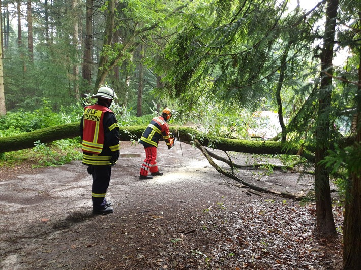 FW-ROW: Unwetterbilanz 08./09.07.2021 Rotenburg (Wümme)