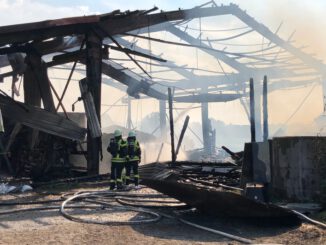 KFV Sigmaringen: Brand Ökonomiegebäude im Herbertinger Ortsteil Marbach
