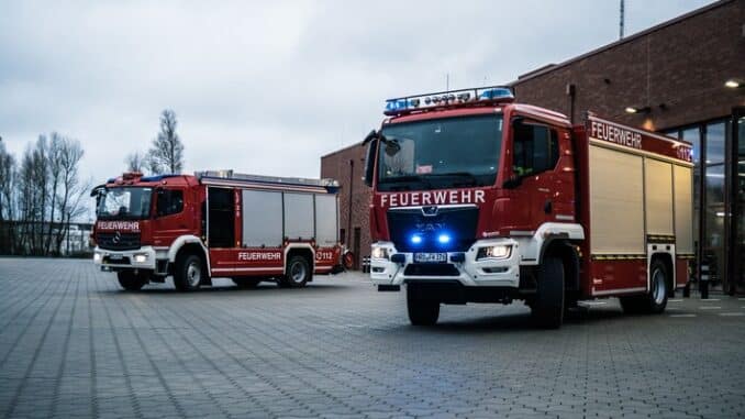 Feuerwehr Rostock: Freiwillige Feuerwehr Rostock-Gehlsdorf und Rostocker Heide erhalten moderne Einsatzfahrzeuge
