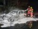 Feuerwehr Weeze: PKW Brände halten die Feuerwehr in der Nacht zu Mittwoch erneut auf Trab