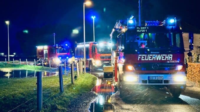 Feuerwehr leistete technische Hilfe