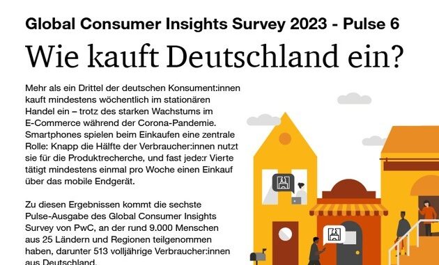 PwC-Studie: Die Deutschen zieht es zurück in die Läden