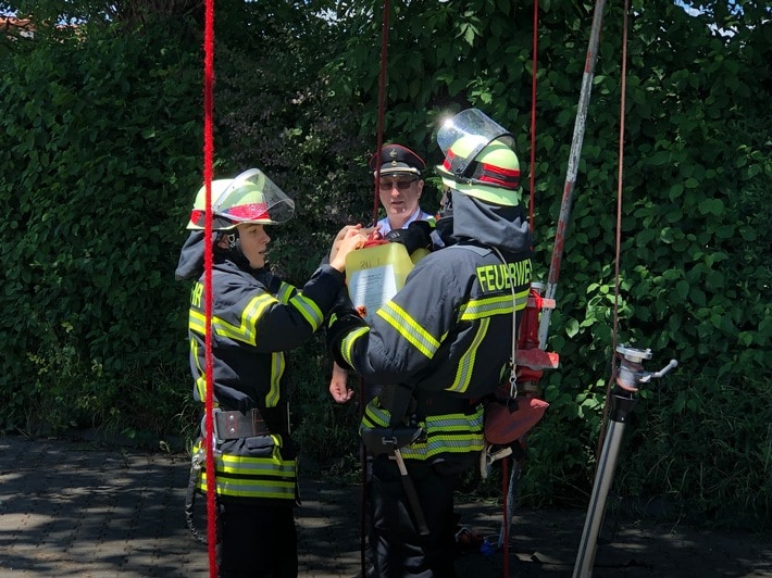 KFV Bodenseekreis: Feuerwehrwettkämpfe in Salem: Alle Teilnehmer erwerben die Leistungsabzeichen