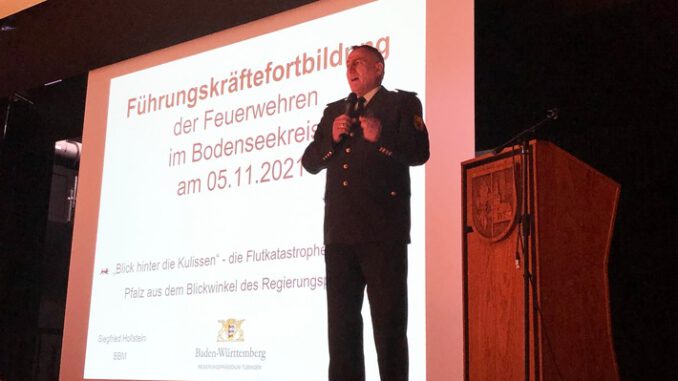 KFV Bodenseekreis: Fortbildung für Führungskräfte der Feuerwehren und Hilfsorganisationen