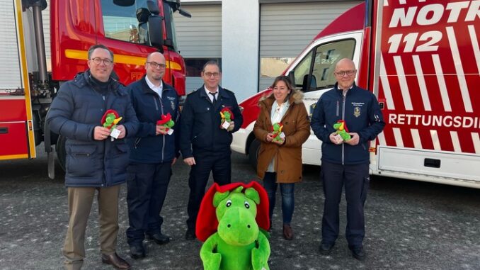 KFV Düren: 650 neue Plüschretter fahren ab sofort mit in den Einsatz