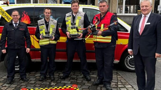 KFV Düren: Drohneneinheit IuK Kreis Düren: Jetzt mit neuer Profi-Drohne im Einsatz