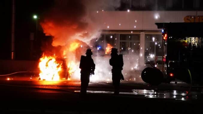 KFV Sigmaringen: Fahrzeugbrand