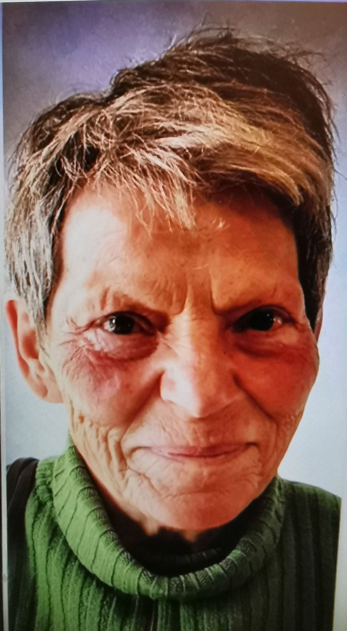 POL-KS: Kassel: Die 74-jährige Birgit K. aus Kassel wird vermisst. Die Polizei bittet um Hinweise