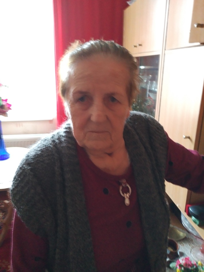 POL-RZ: Polizei bittet um Ihre Mithilfe - 86- jährige Gabriela S. aus Sirksfelde vermisst