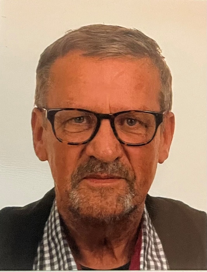 RLS NORD: Seit 06.09.23 wird der 71jährige Hans-Werner Z. aus Flensburg vermisst. (Bitte um Öffentlichkeitsfahndung/Rundfunkdurchsage - Suche nach Person und Fzg.)