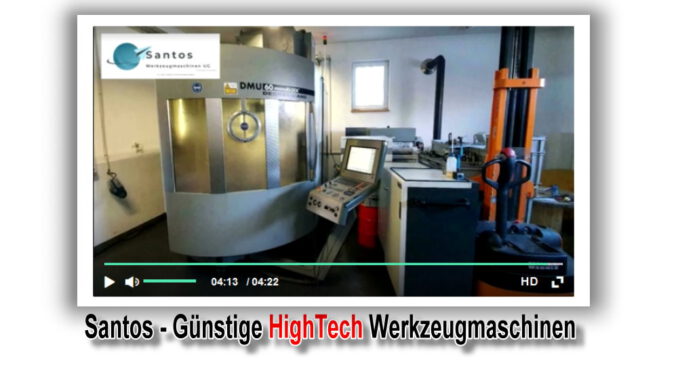Santos HighTech Werkzeugmaschinen Titelbild Anzeige Wertheim24.de - 07.02.2021