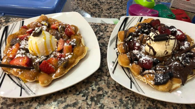 Waffel ToGo Eisboutique de Filippo Wertheim - Corona Zeiten 18.11.2020
