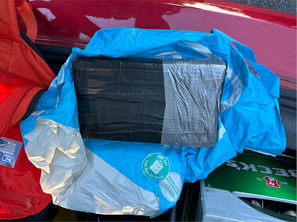 Sichergestelltes Rauschgiftpaket
