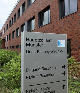 Dienstgebäude des Hauptzollamts Münster