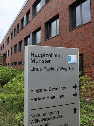 Dienstgebäude des Hauptzollamts Münster