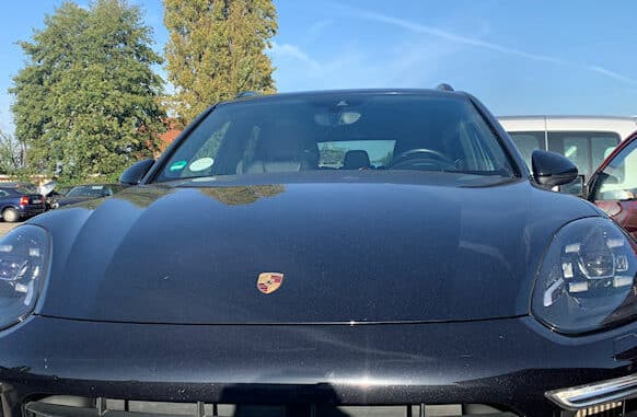 Beschlagnahmtes Fahrzeug