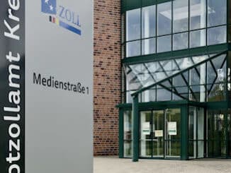 Dienstgebäude des Hauptzollamts Krefeld