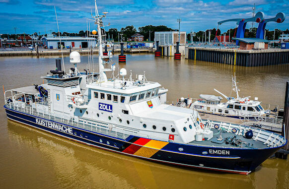 Boot des Wasserzolls
