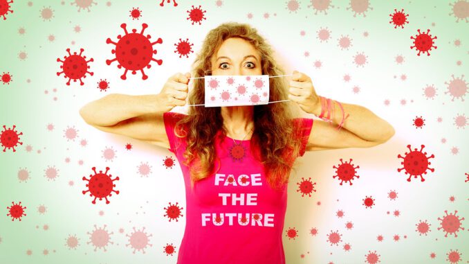 Corona Face The Future Mouth Guard Corona Face The Future Mouth Guard - melli666 / Pixabay