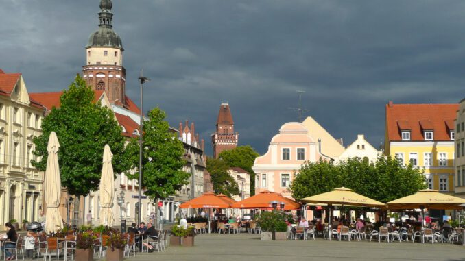 Cottbus Market Square Brandenburg  - Sabine_Bends / Pixabay