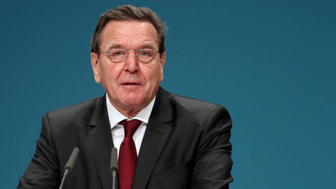 Gerhard Schröder, über dts Nachrichtenagentur