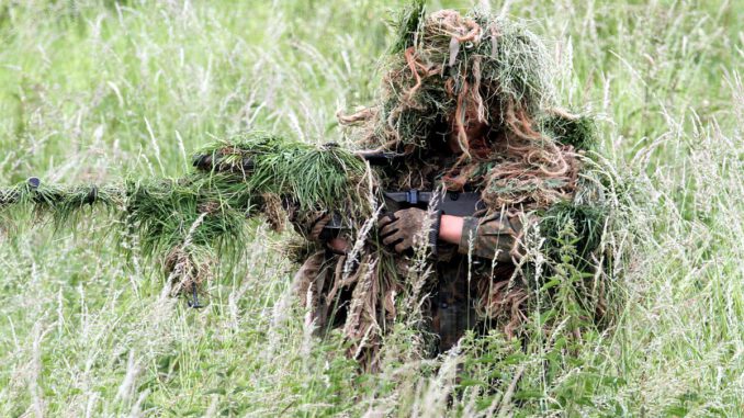 Getarnter Soldat, über dts Nachrichtenagentur