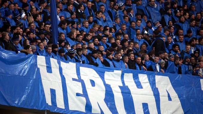 Fans von Hertha BSC, über dts Nachrichtenagentur