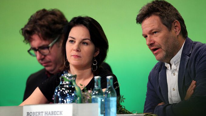 Michael Kellner, Annalena Baerbock, Robert Habeck, über dts Nachrichtenagentur