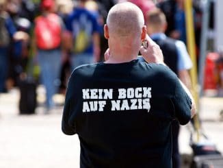 Anti-Nazi-Protest, über dts Nachrichtenagentur