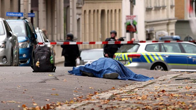 Polizeieinsatz 09.10.2019 in Halle (Saale), über dts Nachrichtenagentur