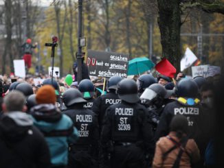 Corona-Protest, über dts Nachrichtenagentur