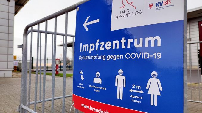Impfzentrum, über dts Nachrichtenagentur