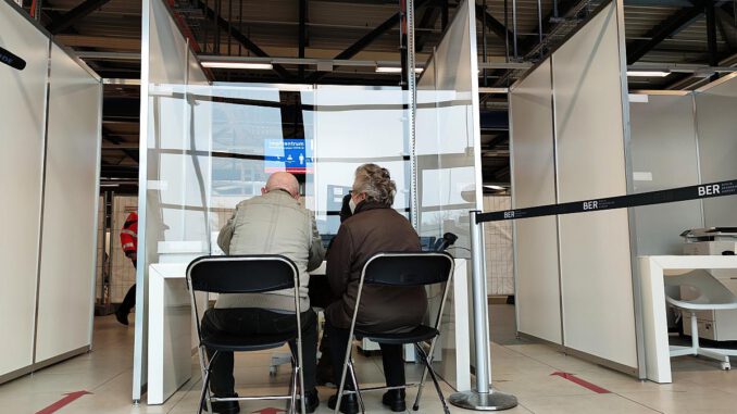 Impfzentrum, über dts Nachrichtenagentur