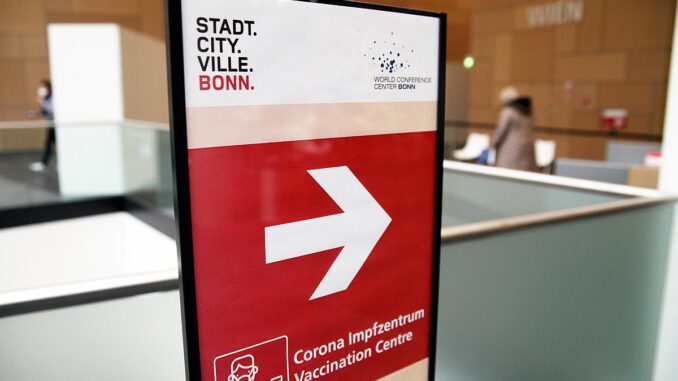 Impfzentrum, über dts Nachrichtenagentur