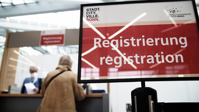 Impfzentrum, über dts Nachrichtenagentur