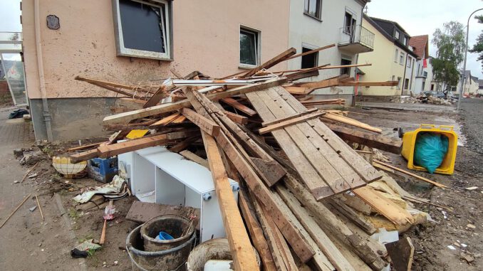 Nach dem Hochwasser 2021, über dts Nachrichtenagentur