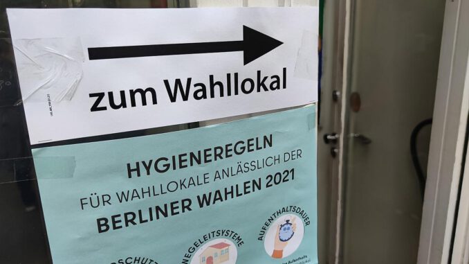 Wahllokal am 26.09.2021, über dts Nachrichtenagentur