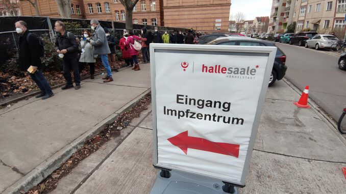Impfzentrum, über dts Nachrichtenagentur