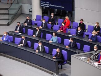 Das frisch vereidigte Bundeskabinett am 8.12.21, über dts Nachrichtenagentur