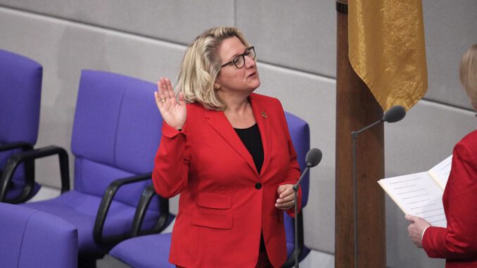 Svenja Schulze, über dts Nachrichtenagentur