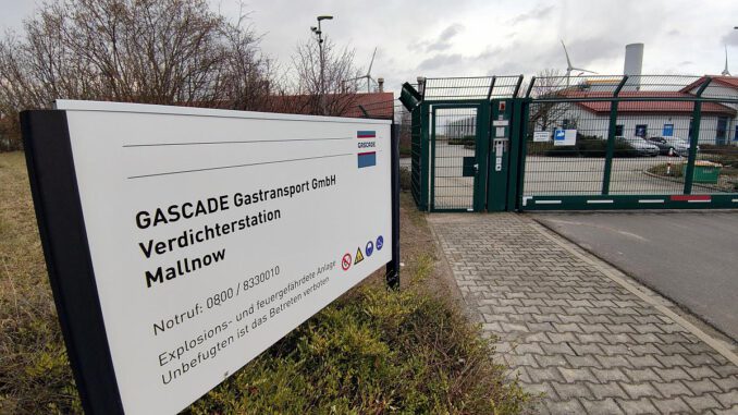 Gas-Verdichterstation Mallnow, über dts Nachrichtenagentur