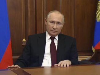 Putin in TV-Sprache am 21.02.2022, über dts Nachrichtenagentur