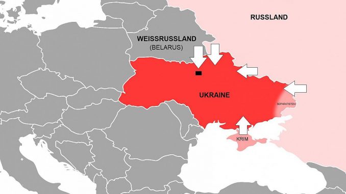 Russische Invasion in der Ukraine, über dts Nachrichtenagentur