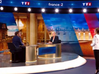 TV-Duell zur Frankreich-Wahl am 20.04.2022, über dts Nachrichtenagentur