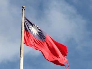 Taiwan-Flagge, über dts Nachrichtenagentur