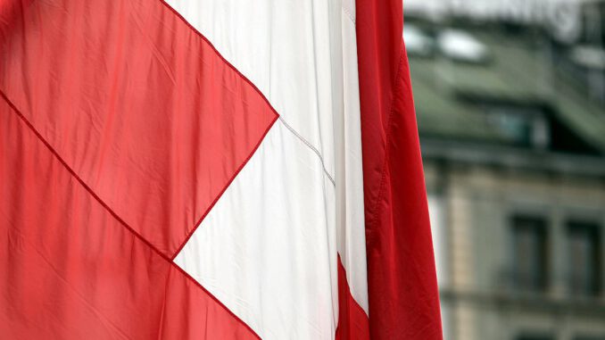 Fahne der Schweiz, über dts Nachrichtenagentur