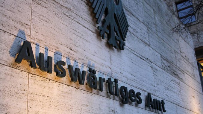 Auswärtiges Amt, über dts Nachrichtenagentur