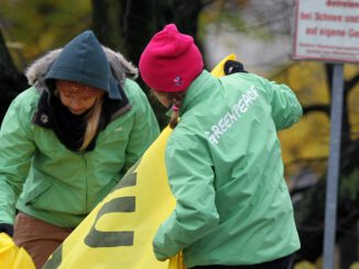 Greenpeace-Protest, über dts Nachrichtenagentur